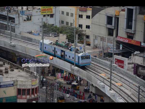 ಎಲ್ ಅಂಡ್ ಟಿ ನಿರ್ಮಿತ ಮೆಟ್ರೋ ರೈಲು