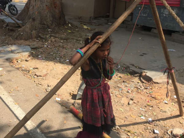 A Poor girl in Mysuru has been not going to celebrate children’s day.