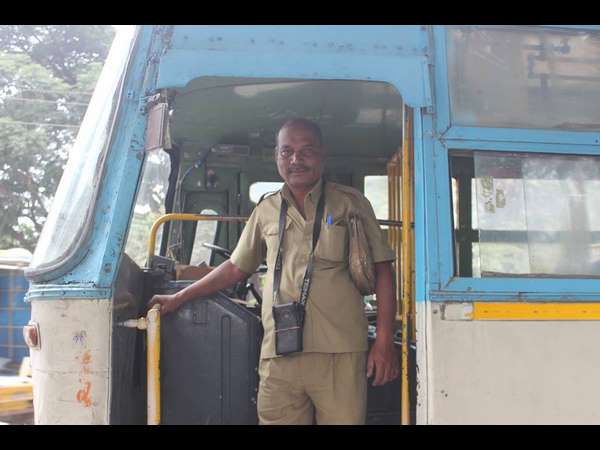 Meet famous Kannda Condutor of BMTC Chandre Gowda Meet famous Kannda Condutor of BMTC Chandre Gowda