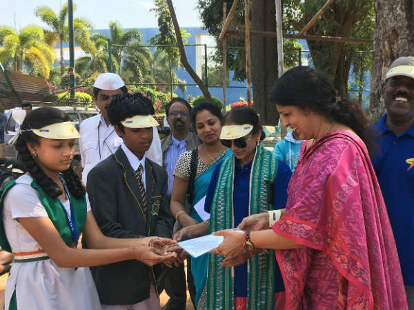 Kids launch a campaign for Tobacco free Children