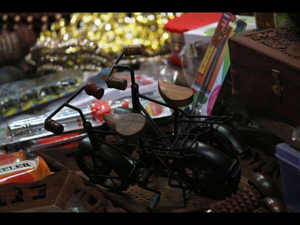 How wooden articles attracting in Dharmasthala Kartika Deepotsava