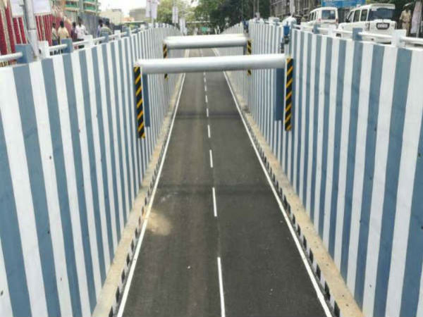  ಅಂಡರ್ ಪಾಸ್ ಬಳಿ ಕಾಮಗಾರಿ