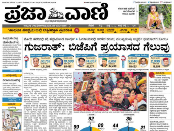 ಗುಜರಾತ್: ಬಿಜೆಪಿಗೆ ಪ್ರಯಾಸದ ಗೆಲುವು