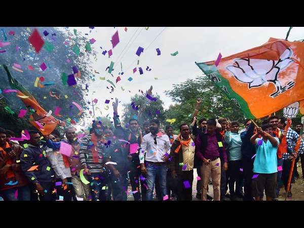 73 ಸ್ಥಾನಗಳ ಪೈಕಿ ಬಿಜೆಪಿ 55 ಸ್ಥಾನದಲ್ಲಿ ಗೆದ್ದಿದೆ 