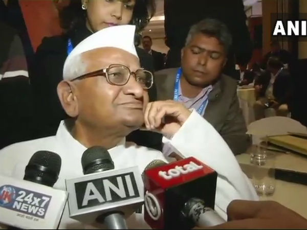 ಸಮಾಜಿಕ ಹೋರಾಟಗಾರ ಅಣ್ಣಾ ಹಜಾರೆ