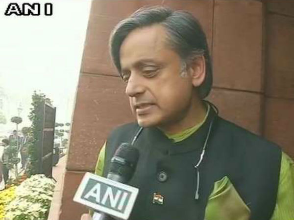  ಮಾಜಿ ಕೇಂದ್ರ ಸಚಿವ ಶಶಿತರೂರ್