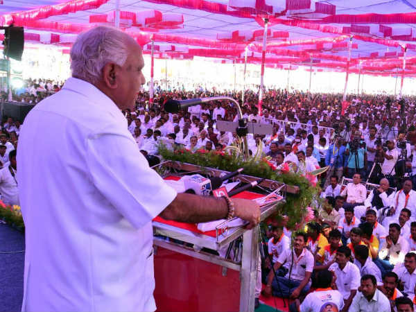 Yeddyurappa blames MP Pratap simha arrest is political vendetta Yeddyurappa blames MP Pratap simha arrest is political vendetta