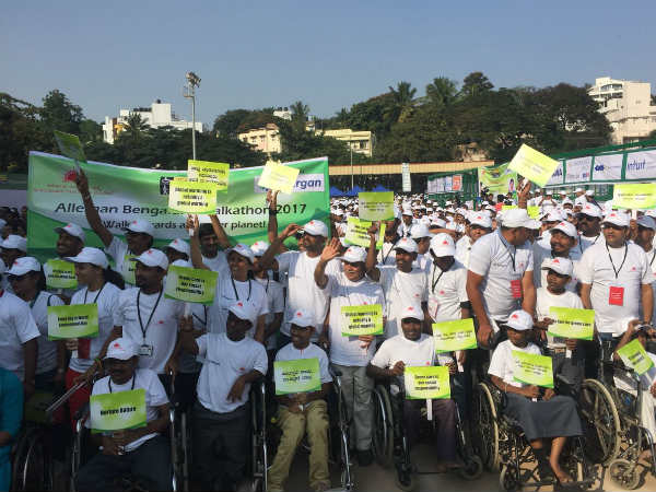 Thousands of Bengalureans join hands for Walkathon
