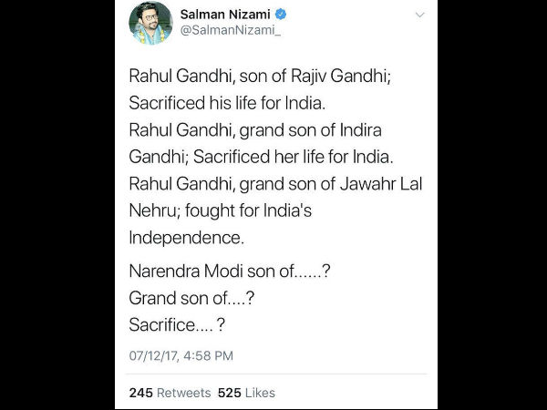 'India is my everything': PM Modi responds to Youth Congress leader's Twitter