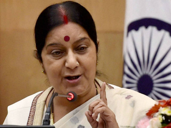 Pakistan has insulted to Jadhav's mother, wife : Sushma Swaraj Pakistan has insulted to Jadhav's mother, wife : Sushma Swaraj