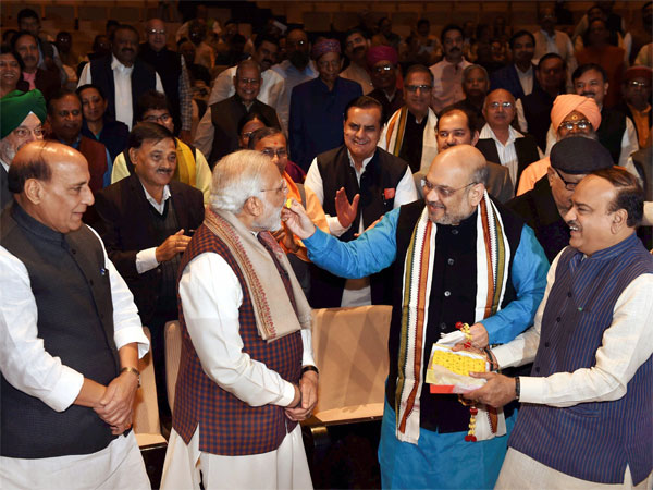 We rule 19 states, even Indira Gandhi had 18: PM Modi gets emotional at BJP party meet We rule 19 states, even Indira Gandhi had 18: PM Modi gets emotional at BJP party meet