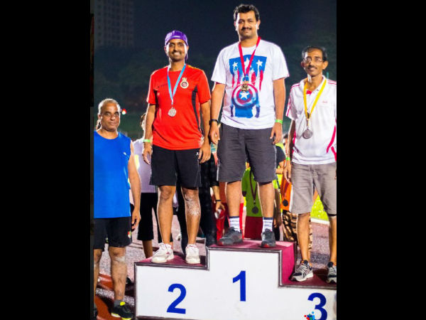 Singara sports evening amid rain in Singapore