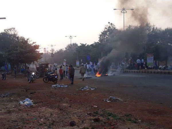 Bandh in Hubli, Dharwad, Chickodi, Kalaburagi