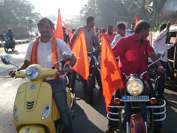 Naga sadhu's arrives to Shivamogga