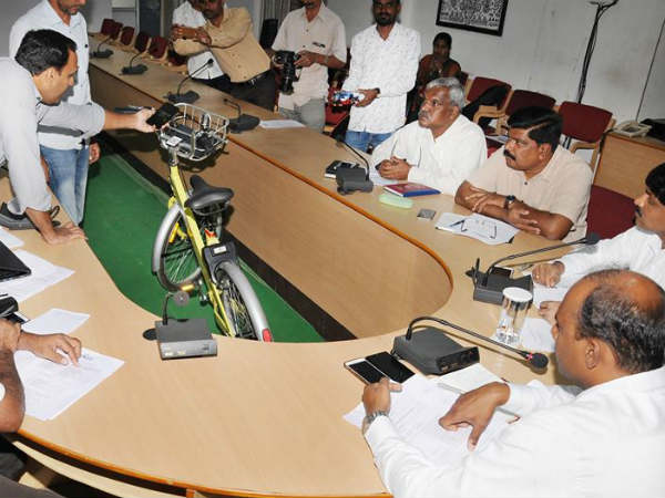 Half an hour free ride to Trin Trin bicycle users in Mysuru