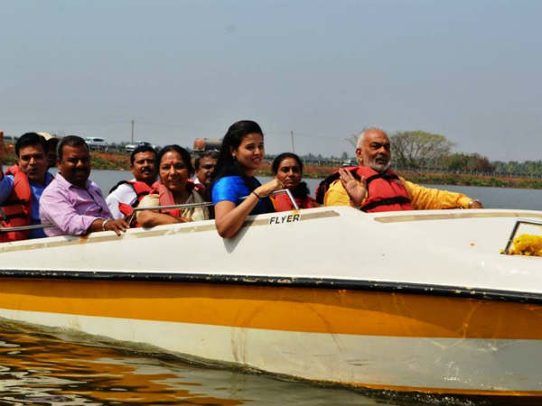 Adventure sports begins in Shravanabelagola 