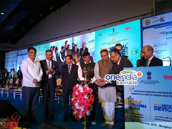 Anath Kumar inaugurates 3 days Indian Pharma exhibition 2018 in Bengaluru