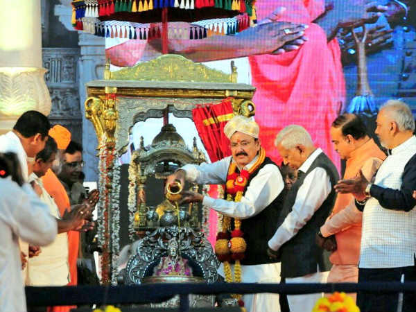 Vice President of India Venkaiah Naidu to visit Shravanabelagola Vice President of India Venkaiah Naidu to visit Shravanabelagola