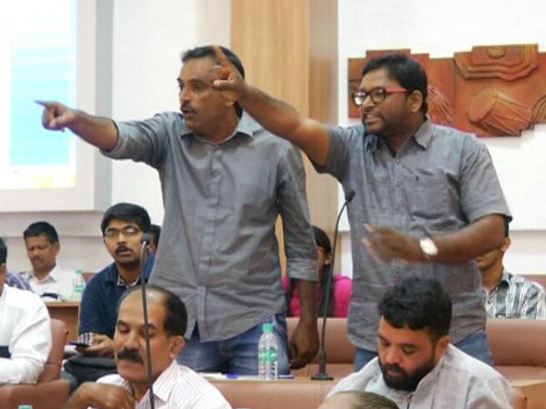 MLA Maideen Bava alleged of looting money in ABD work 