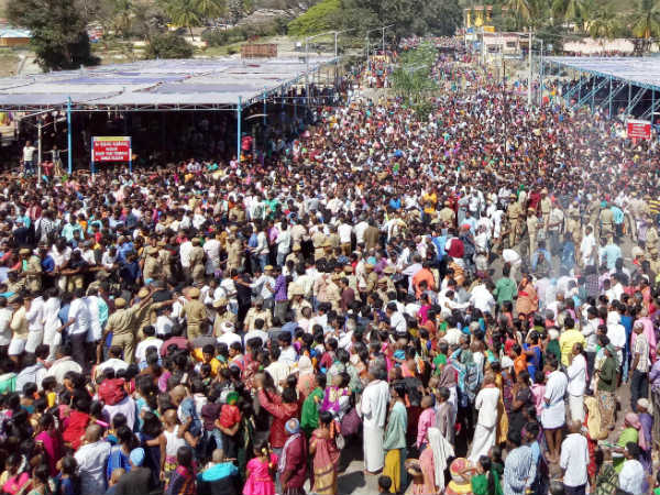 Spectacular Jatra at Male mahadeshwara Betta