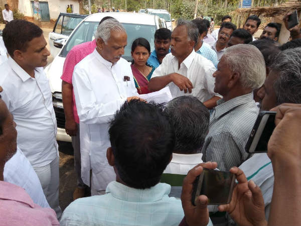 ಕಾಗೋಡು ತಿಮ್ಮಪ್ಪ ಭೇಟಿ