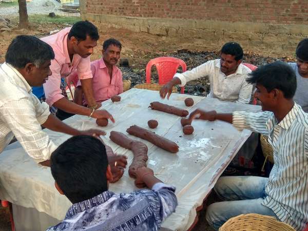 Non veg naivedya for God on Shivaratri