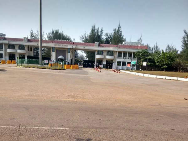 central minister Nirmala Seetaram visiting Karwar on February 24