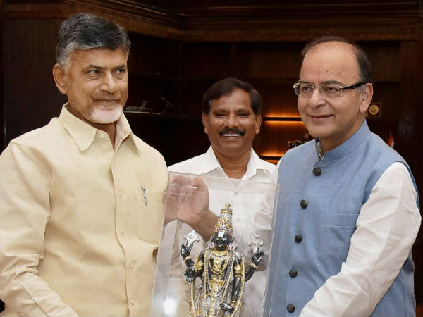 ಚಂದ್ರಬಾಬು ನಾಯ್ಡು ಸರಕಾರ ಕೇಂದ್ರ ಸರಕಾರಕ್ಕೆ ಮನವಿ ಸಲ್ಲಿಸಿತ್ತು 