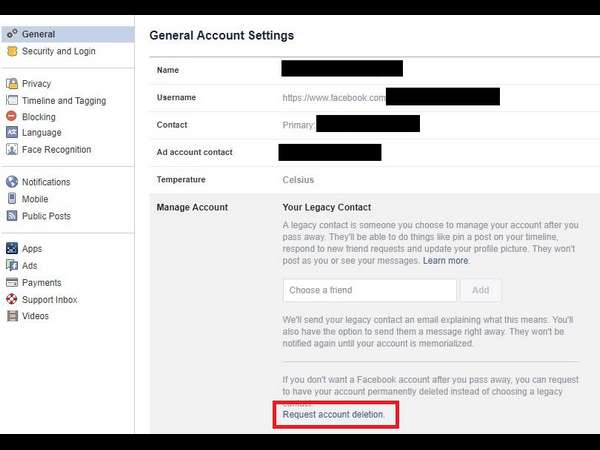 ನಿಮ್ಮ ಖಾತೆ ಡಿಲೀಟ್ ಮಾಡುವುದು ಹೇಗೆ?