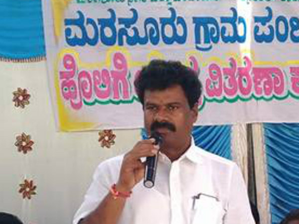 ಕಾಂಗ್ರೆಸ್ಸಿನ ಬಿ ಶಿವಣ್ಣ 