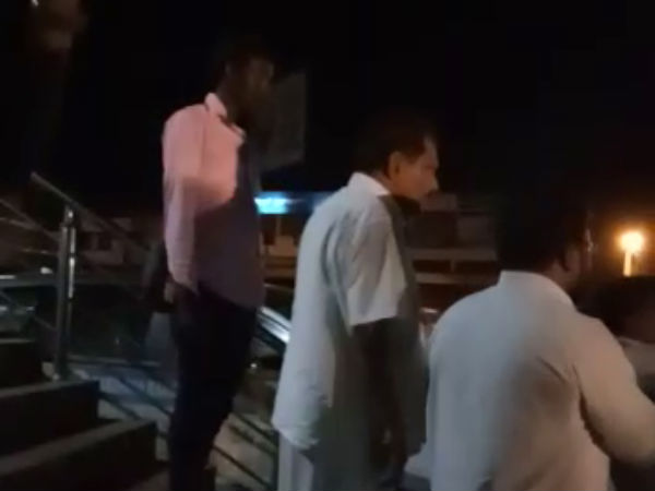 Congress activist tried to attack MLA Vasanth Bangera