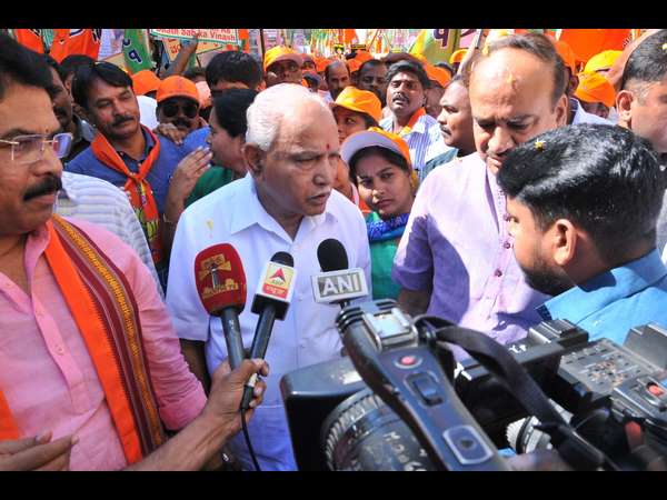 2nd day of BJP's Bengaluru Rakshisi Yatra