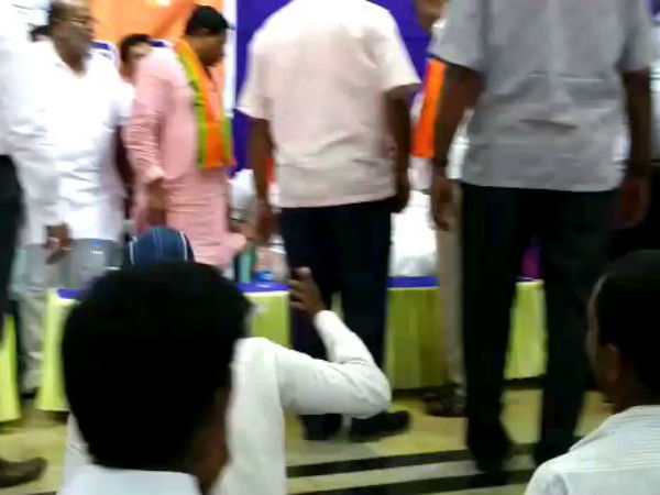 Clashes in Mysuru BJP party workers meeting