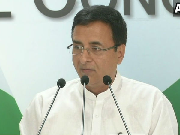 Congress or Rahul gandhi never hired services of Cambridge Analytica: Randeep Surjewala Congress or Rahul gandhi never hired services of Cambridge Analytica: Randeep Surjewala