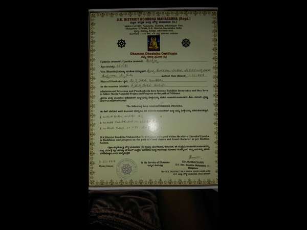 Dalits converts to Buddhism in Kadaba, Dakshina Kannada