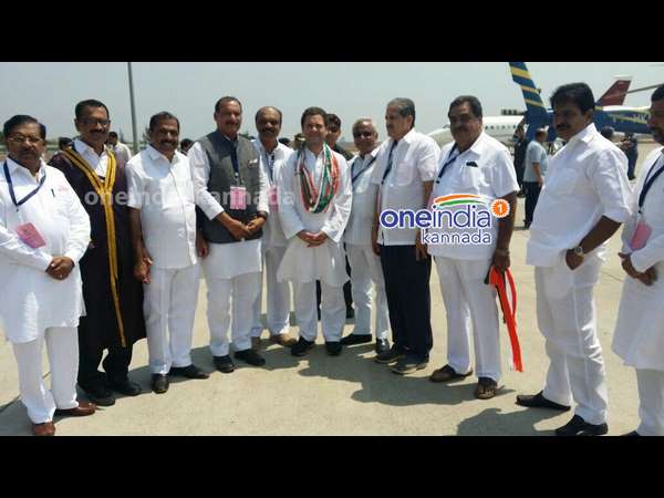 Rahul Gandhi arrives at Mangaluru airport
