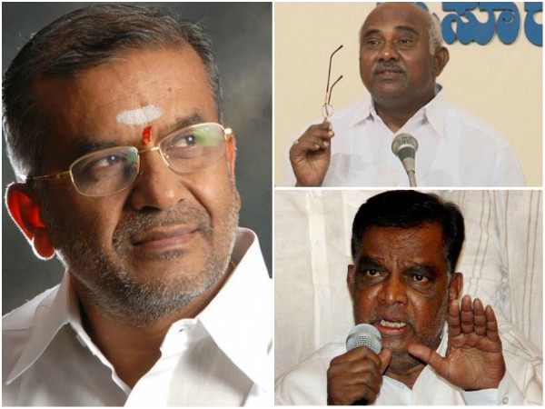 ಜಿ ಟಿ ದೇವೇಗೌಡ, ವಿ ಶ್ರೀನಿವಾಸ ಪ್ರಸಾದ್ ಮತ್ತು ಎಚ್ ವಿಶ್ವನಾಥ್ 