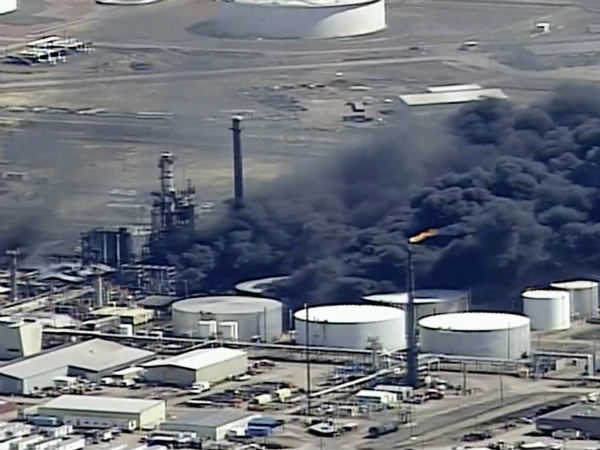 ಡಗ್ಲಾಸ್ ಸಮೀಪದ ಕಚ್ಚಾತೈಲ ಘಟಕದಲ್ಲಿ ಬೆಂಗಿ ಅವಘಡ 