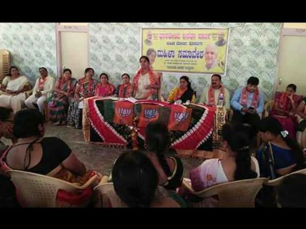 ಪತಿಯ ಗೆಲುವಿಗಾಗಿ ಕೈ ಜೋಡಿಸಿದ ಪೂರ್ಣಿಮಾ