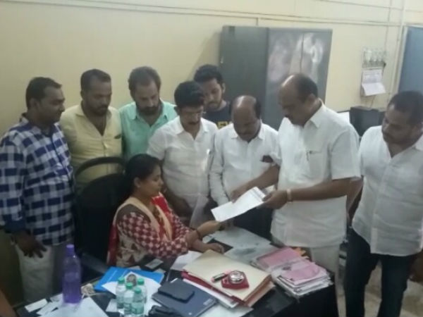 Congress leaders lodges complaint against RSS leader Dr .Kalladka Prabhakara Bhat