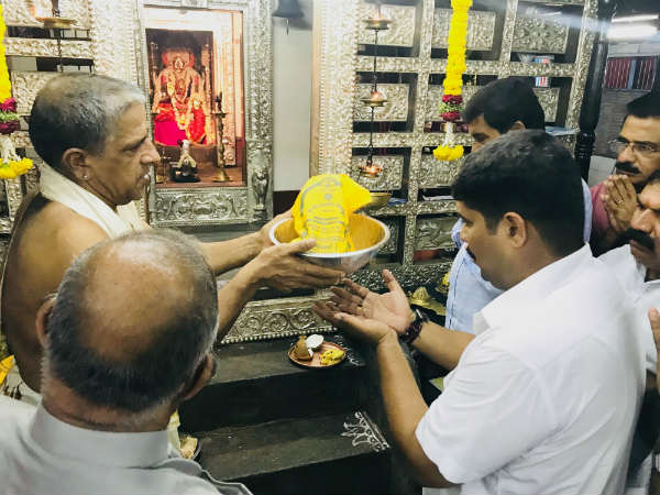 Karnataka elections : Vedavyas Kamath begins election campaign