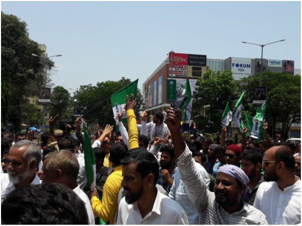 JDS candidate K Ashraf files nomination in Mangaluru assembly constituency 