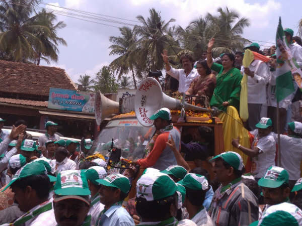 ಸೊರಬದಲ್ಲಿ ಮಧುಬಂಗಾರಪ್ಪ 