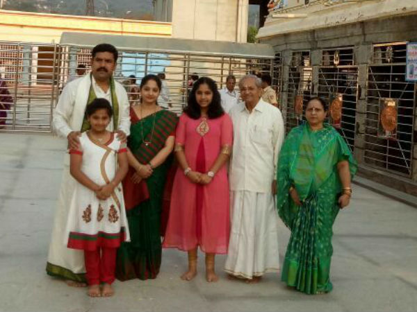 BY Vijayendra visits Chamundi Hills, Mysuru