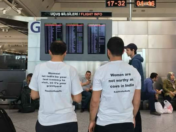 Kathua rape case: T-shirts stating Enmity towards India goes viral on social media Kathua rape case: T-shirts stating Enmity towards India goes viral on social media