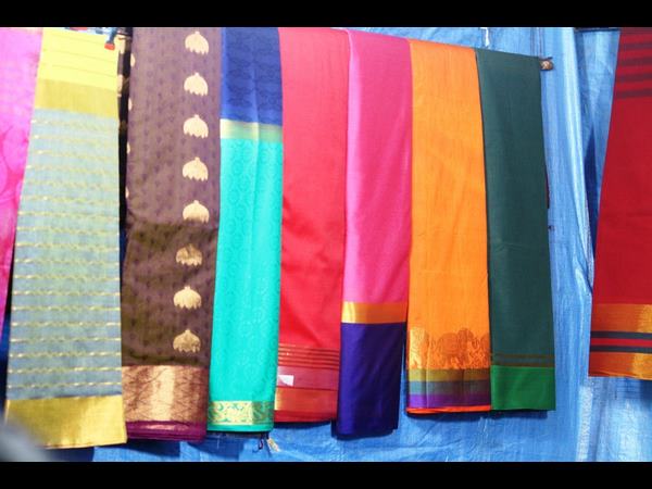 Election effect: high demands for sarees