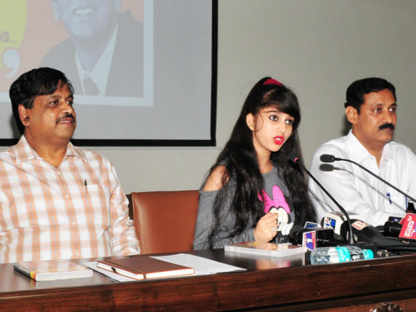 Nivedita Gowda as the icon for voter awareness campaign in Mysuru.