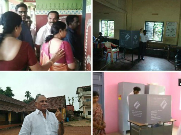 ಪೂಜಾರಿ-ಜೈನ್ ಮತಚಲಾವಣೆ