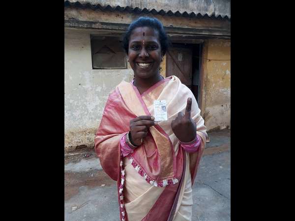 Third gender voters exercises their vote after long struggle