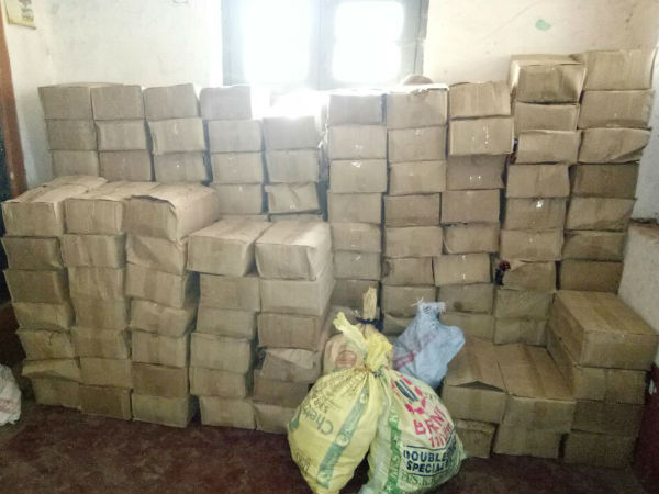 Illegal wine detected in Congress leaders formar Illegal wine detected in Congress leaders formar